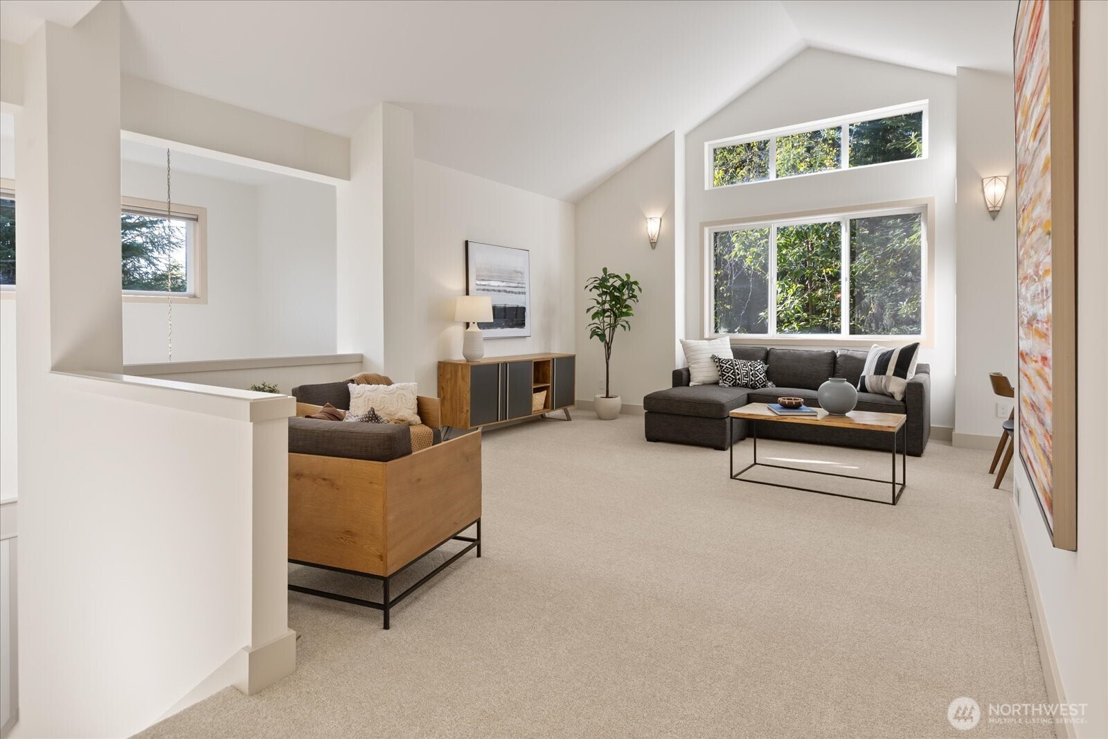 2290 140th Way Southeast Bellevue, WA 98007 - Photo 21 of 39 a living room with furniture and a window