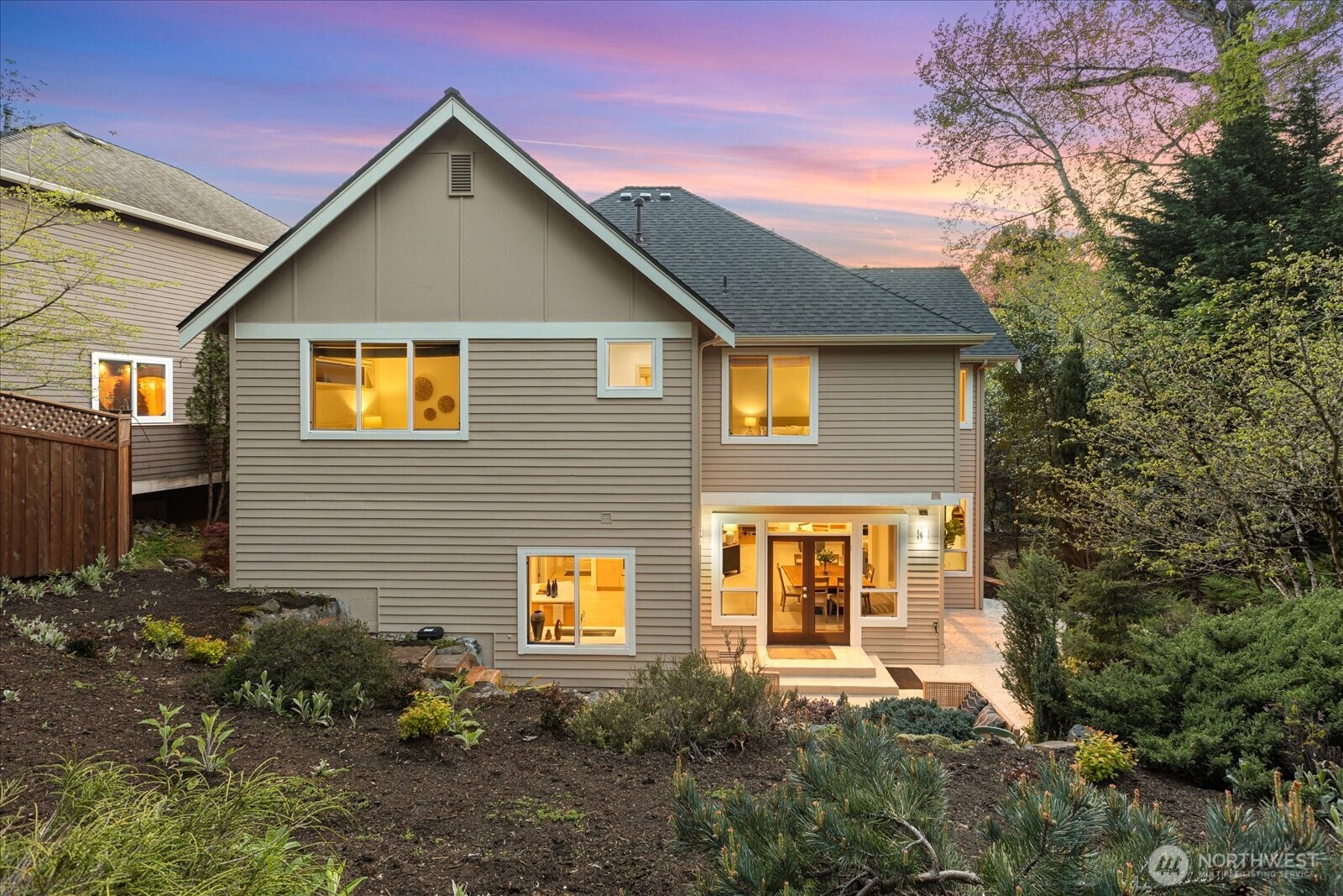 2290 140th Way Southeast Bellevue, WA 98007 - Photo 36 of 39 a front view of a house with garden