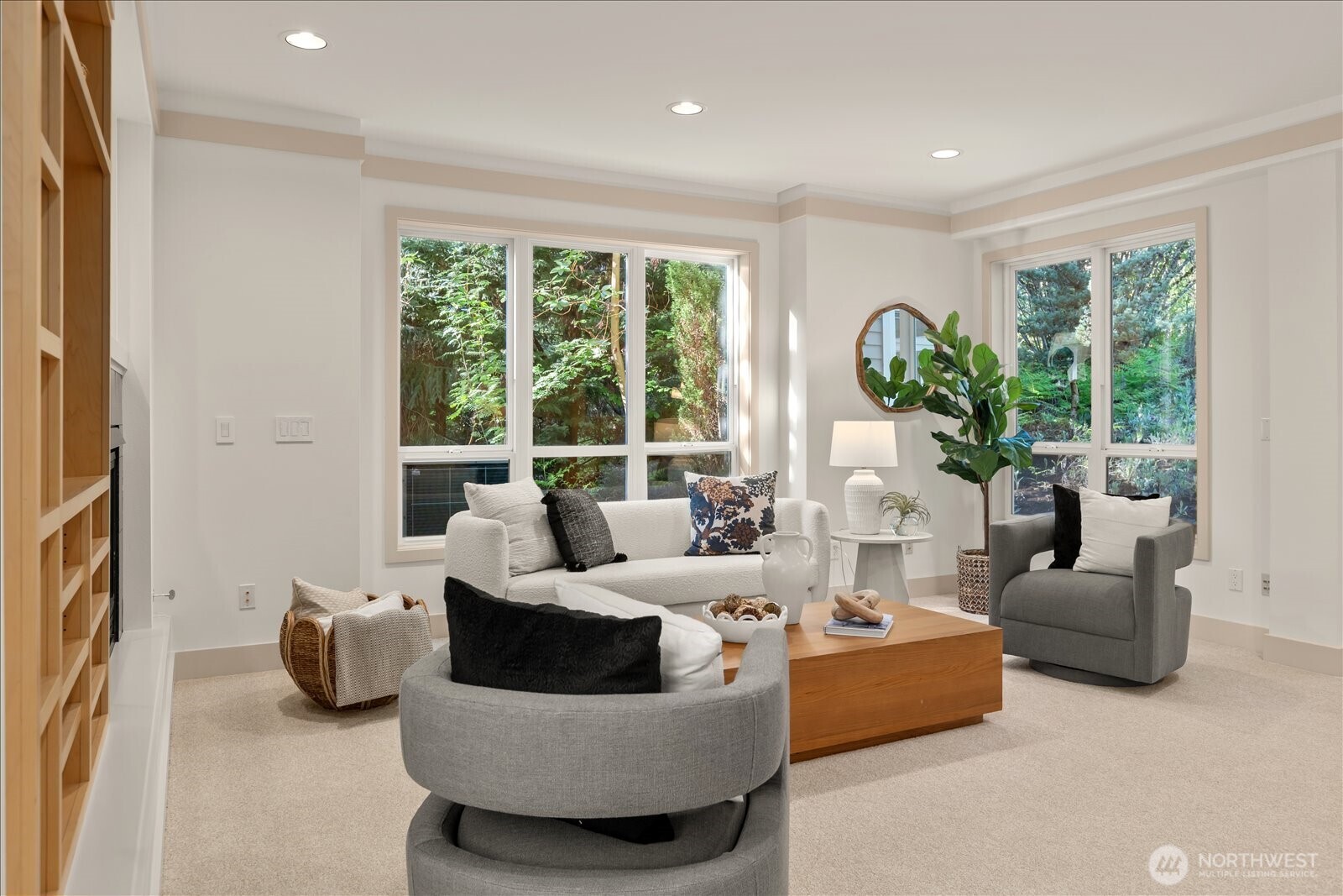 2290 140th Way Southeast Bellevue, WA 98007 - Photo 7 of 39 a living room with furniture and a large window