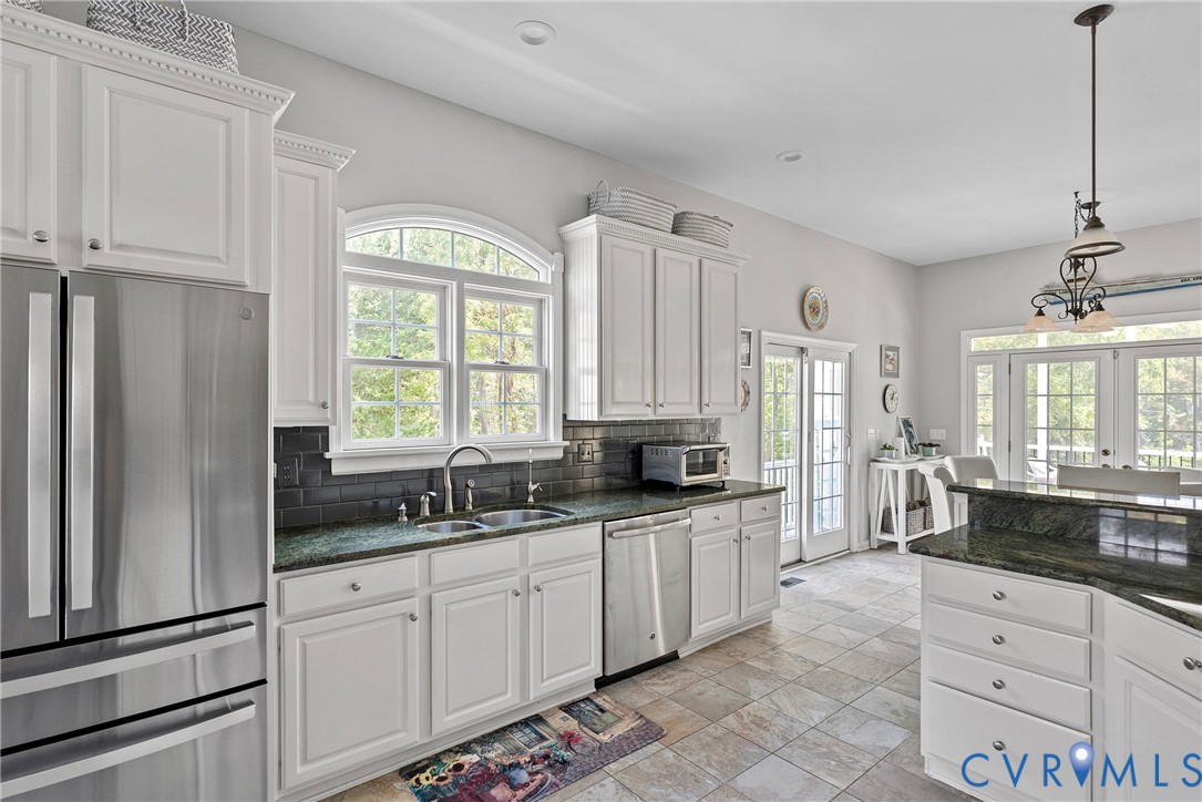 935 Ring Farm Road White Stone, VA 22578 - Photo 22 of 52 Kitchen featuring stainless steel appliances, whit