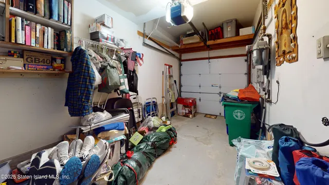 a view of gym equipment and children play room