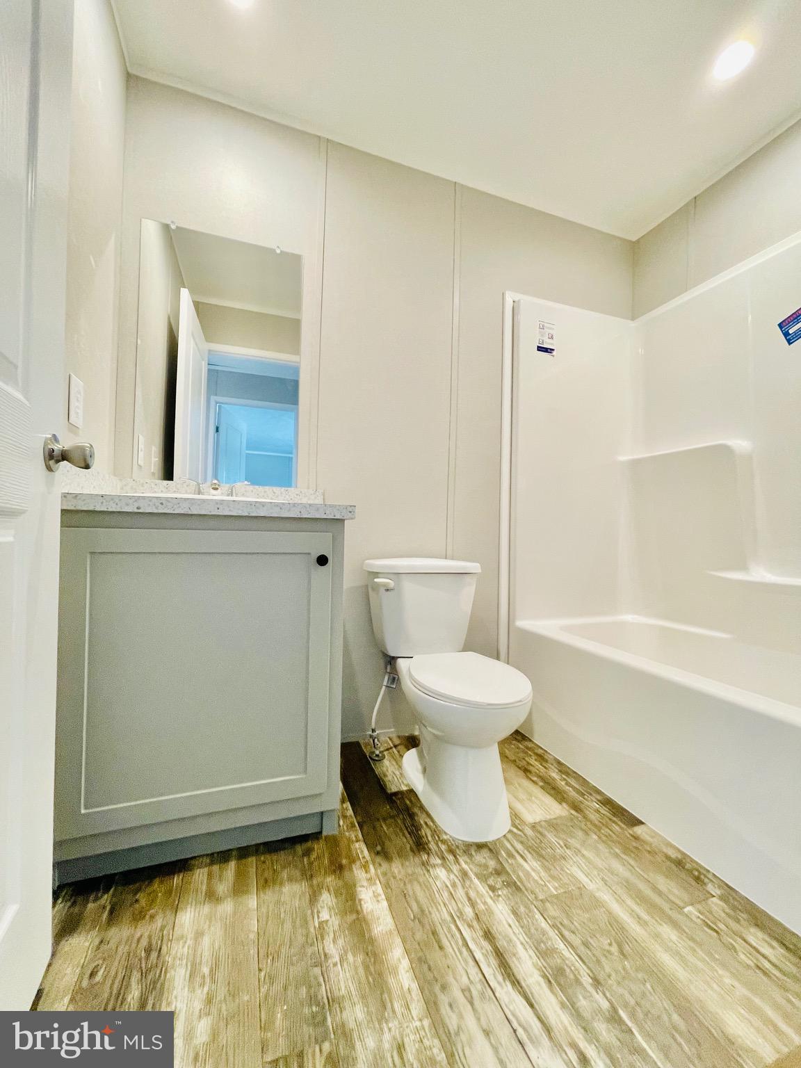 86 Cherokee Avenue Dover, PA 17315 - Photo 34 of 38 a bathroom with a toilet and a shower