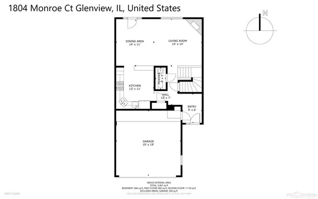 a picture of a floor plan