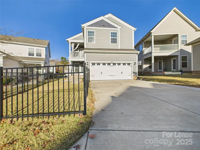 a view of a house with a outdoor space