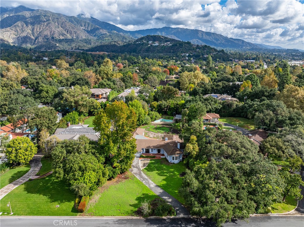 1210 Rodeo Road Arcadia, CA 91006 - Photo 34 of 45 a view of a city with a mountain