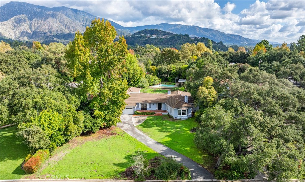 1210 Rodeo Road Arcadia, CA 91006 - Photo 38 of 45 a view of a garden with a house