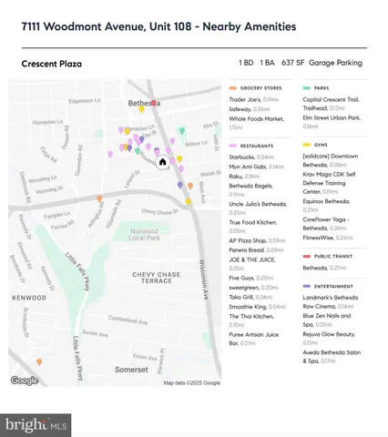 $330,000 | 7111 Woodmont Avenue, Unit 108, Bethesda, MD 20815