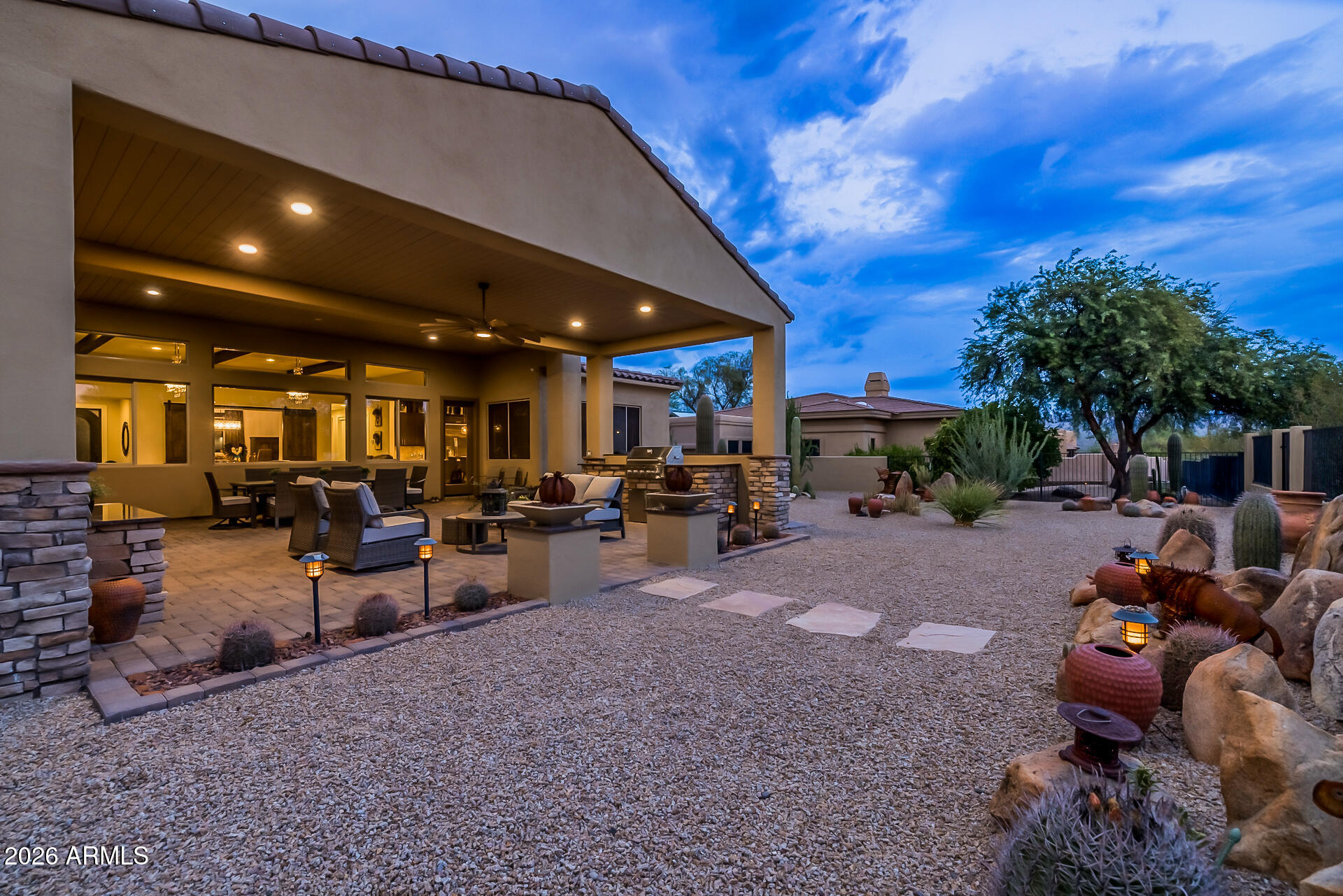 19015 East Lazo Court Rio Verde, AZ 85263 - Photo 27 of 50 42) BACK OF HOME