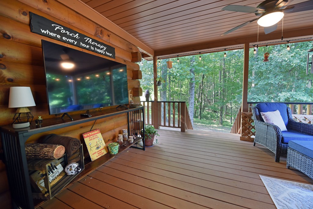90 Log Cabin Road Blairsville, GA 30512 - Photo 40 of 45 Lovely Back Porch