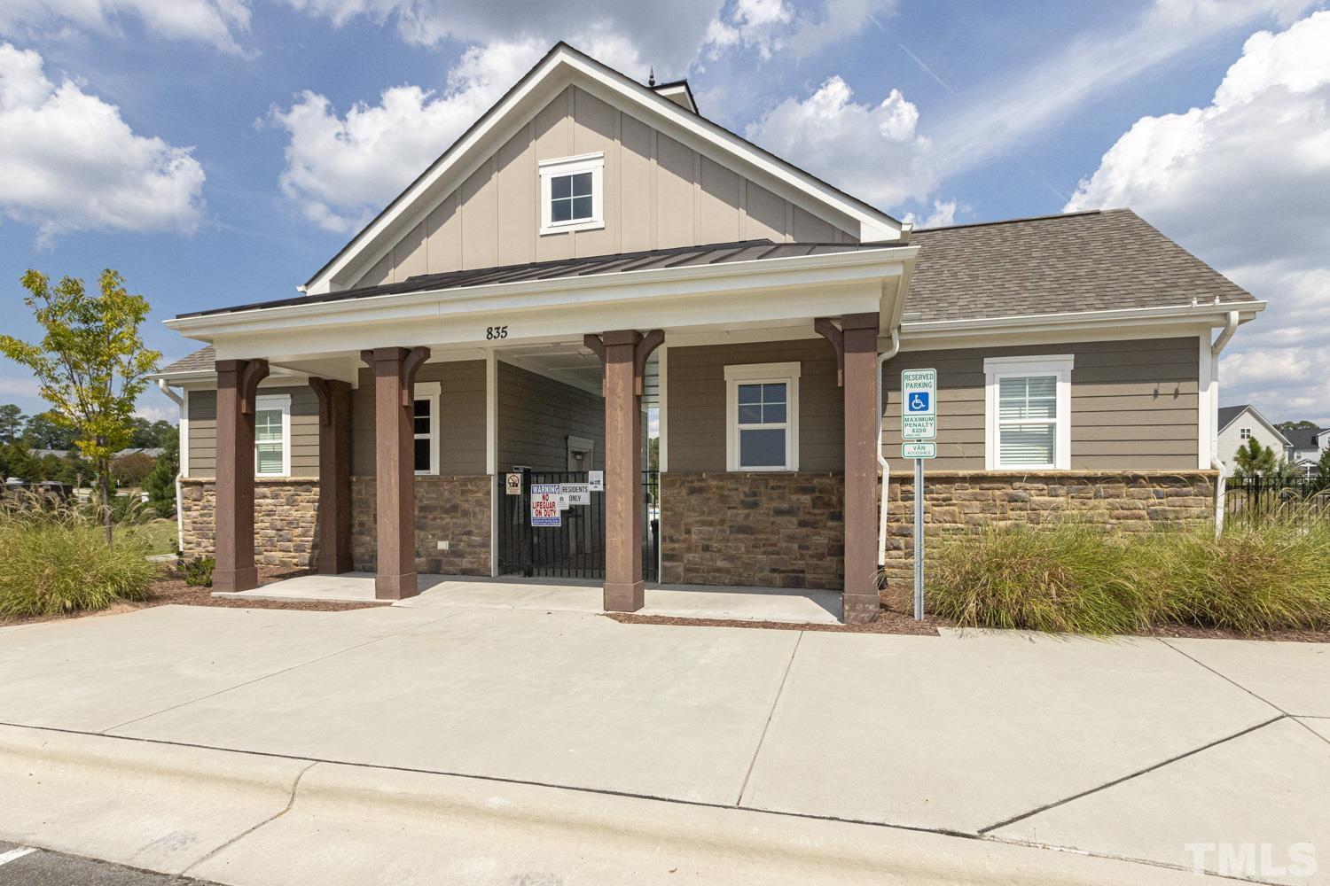 733 Midori Circle Cary, NC 27519 - Photo 40 of 41 front view of a house with a outdoor space