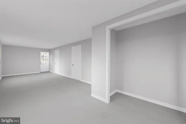 a view of empty room