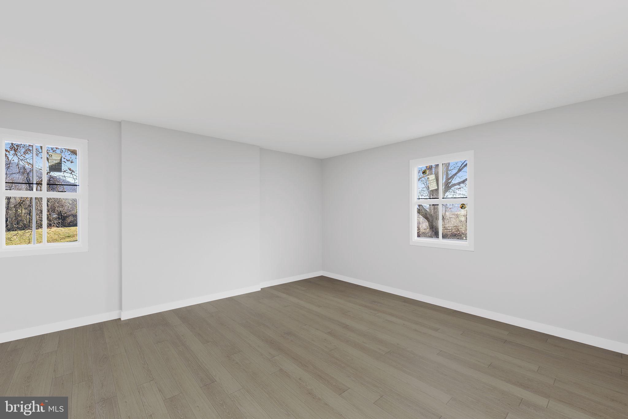 11066 Moreland Road Delaplane, VA 20144 - Photo 22 of 37 an empty room with windows