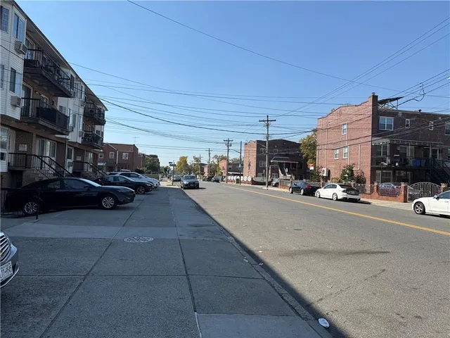 a cars parked on the side of a street
