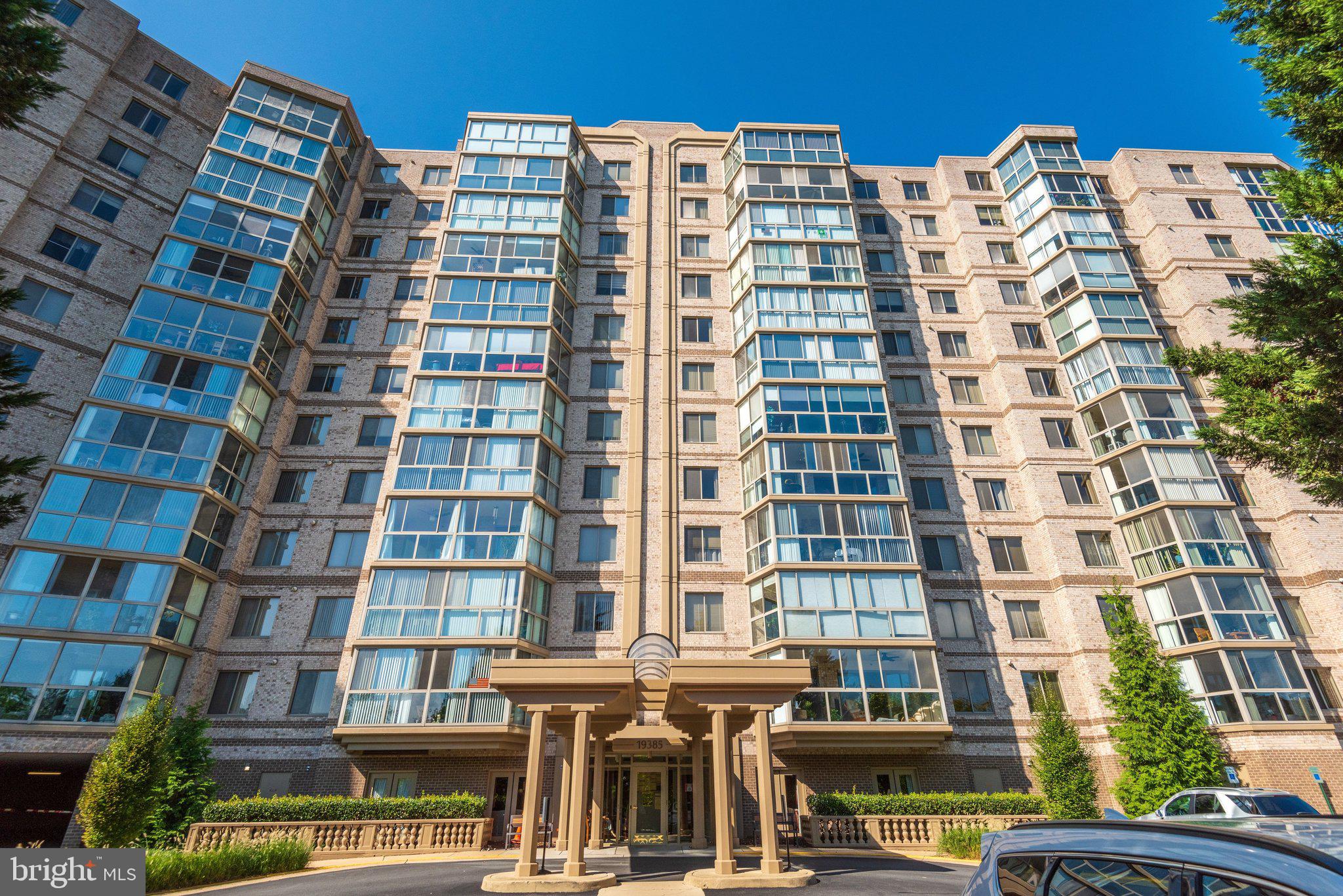 front view of a large building