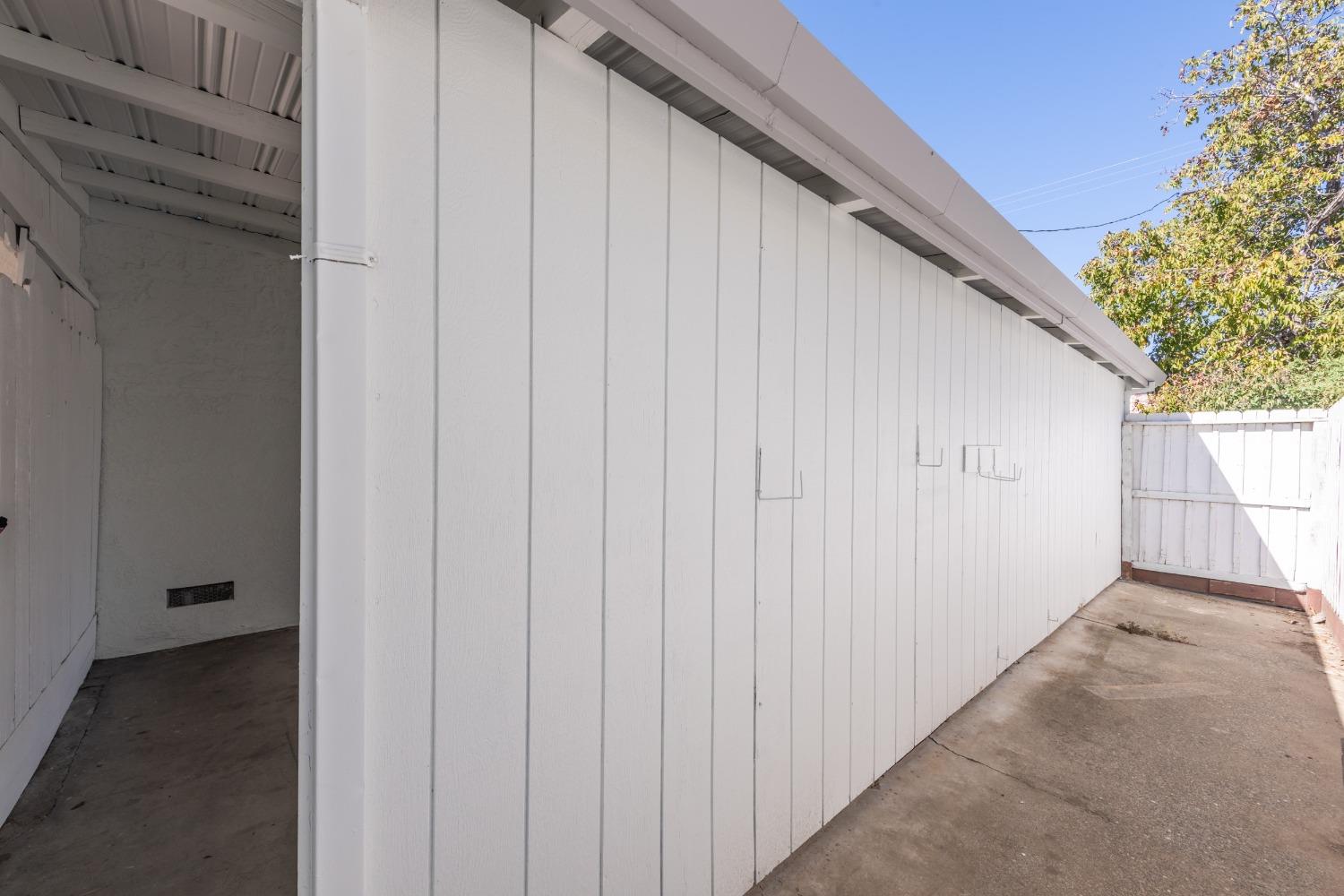 24 East Abbey Street Winters, CA 95694 - Photo 35 of 36 Storage area next to the carport.