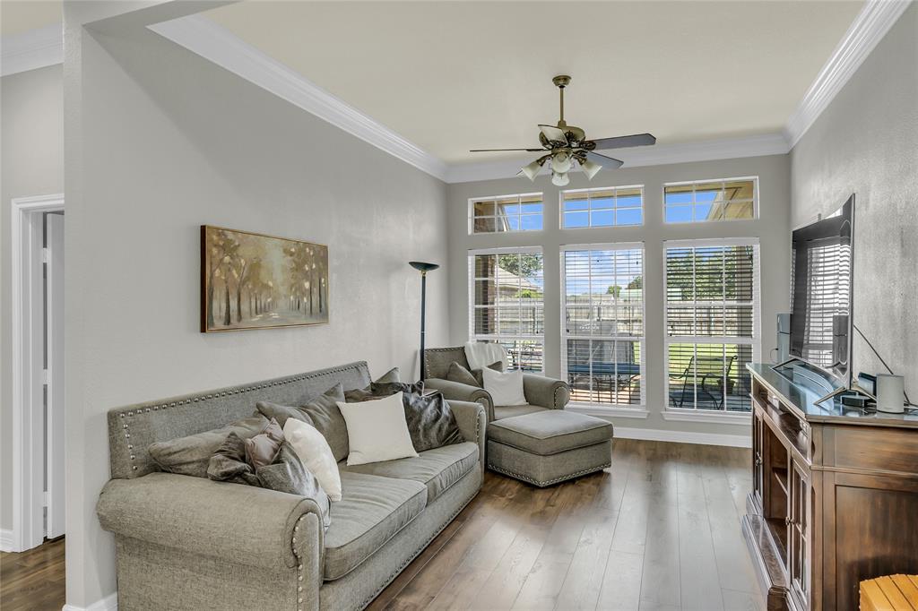5613 Landsdown Drive Waco, TX 76708 - Photo 11 of 27 a living room with furniture and a large window