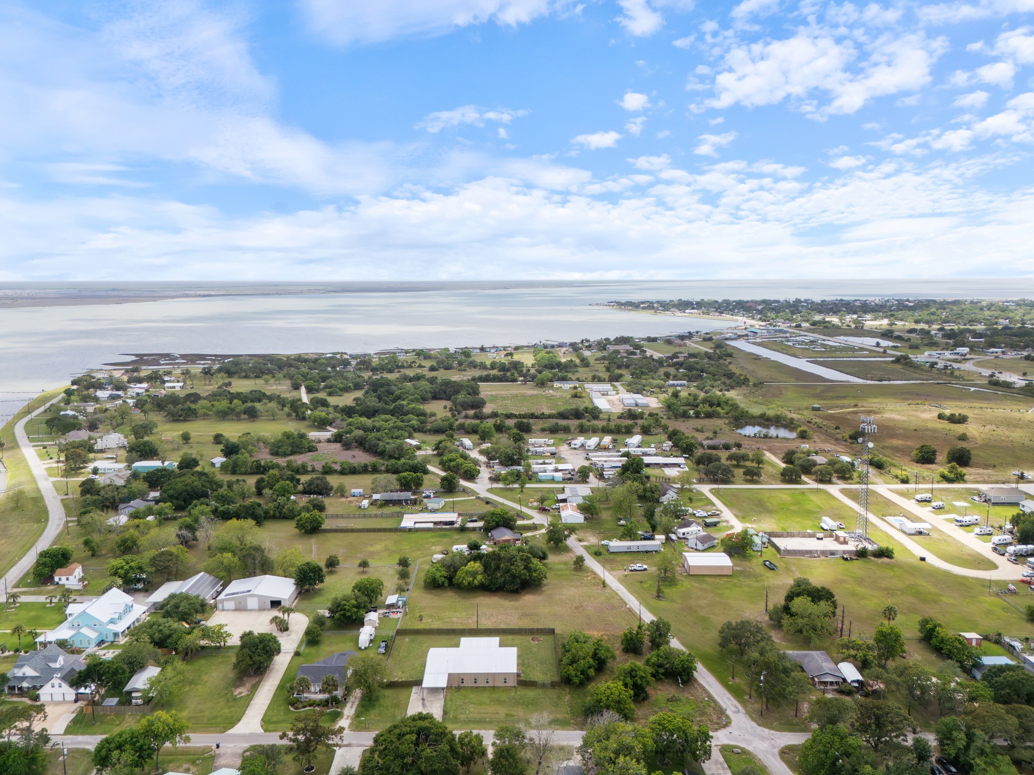 1714 Ruthven Street Palacios, TX 77465 - Photo 10 of 11 an aerial view of residential building with outdoor space