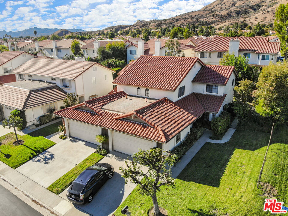 19401 Crystal Ridge Lane Porter Ranch, CA 91326 - Photo 4 of 45 an aerial view of a house