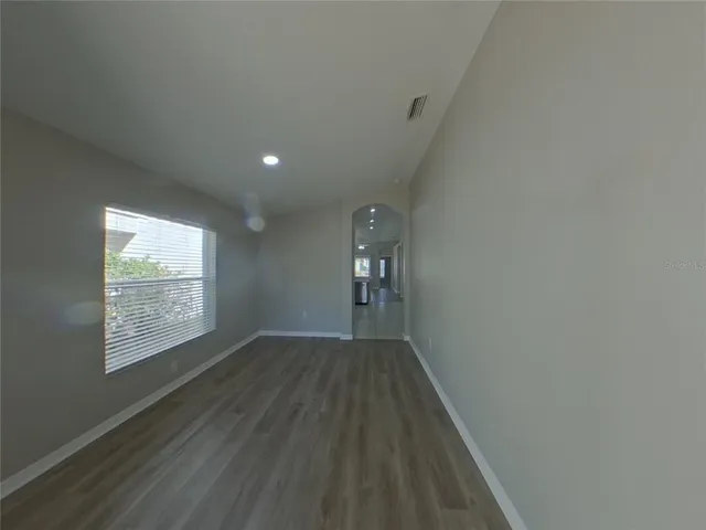 a view of empty room with window