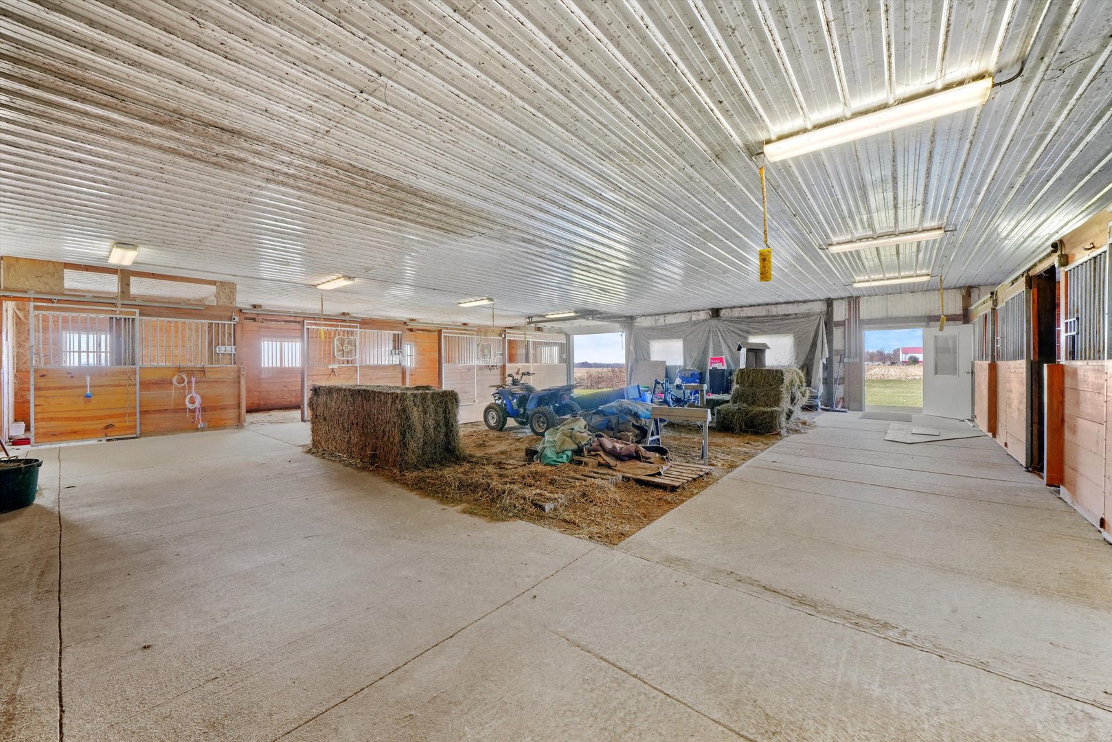 8807 North Boone School Road Capron, IL 61012 - Photo 28 of 35 a view of a room with gym equipment