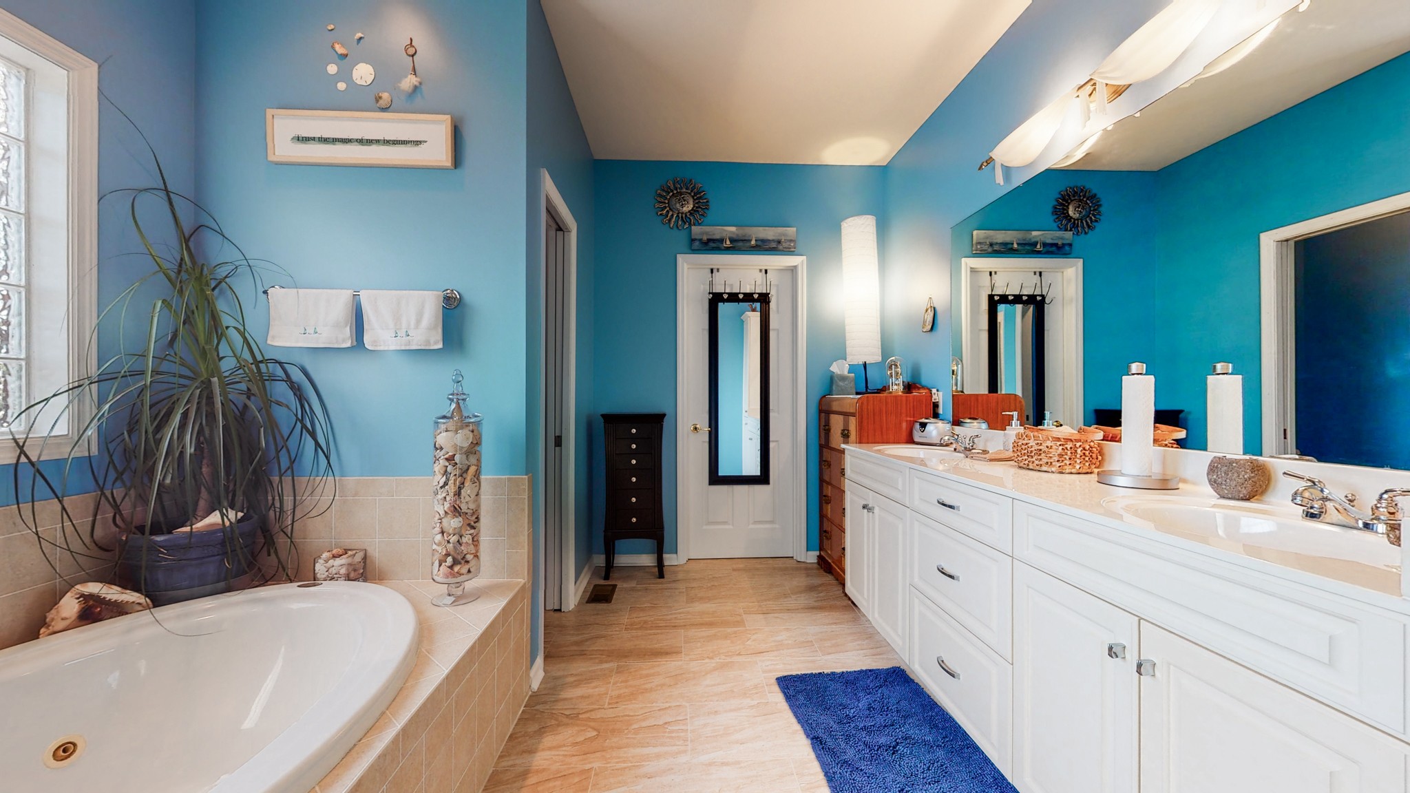 2332 Armstrong Valley Road Murfreesboro, TN 37128 - Photo 19 of 46 a bathroom with a tub sink and mirror