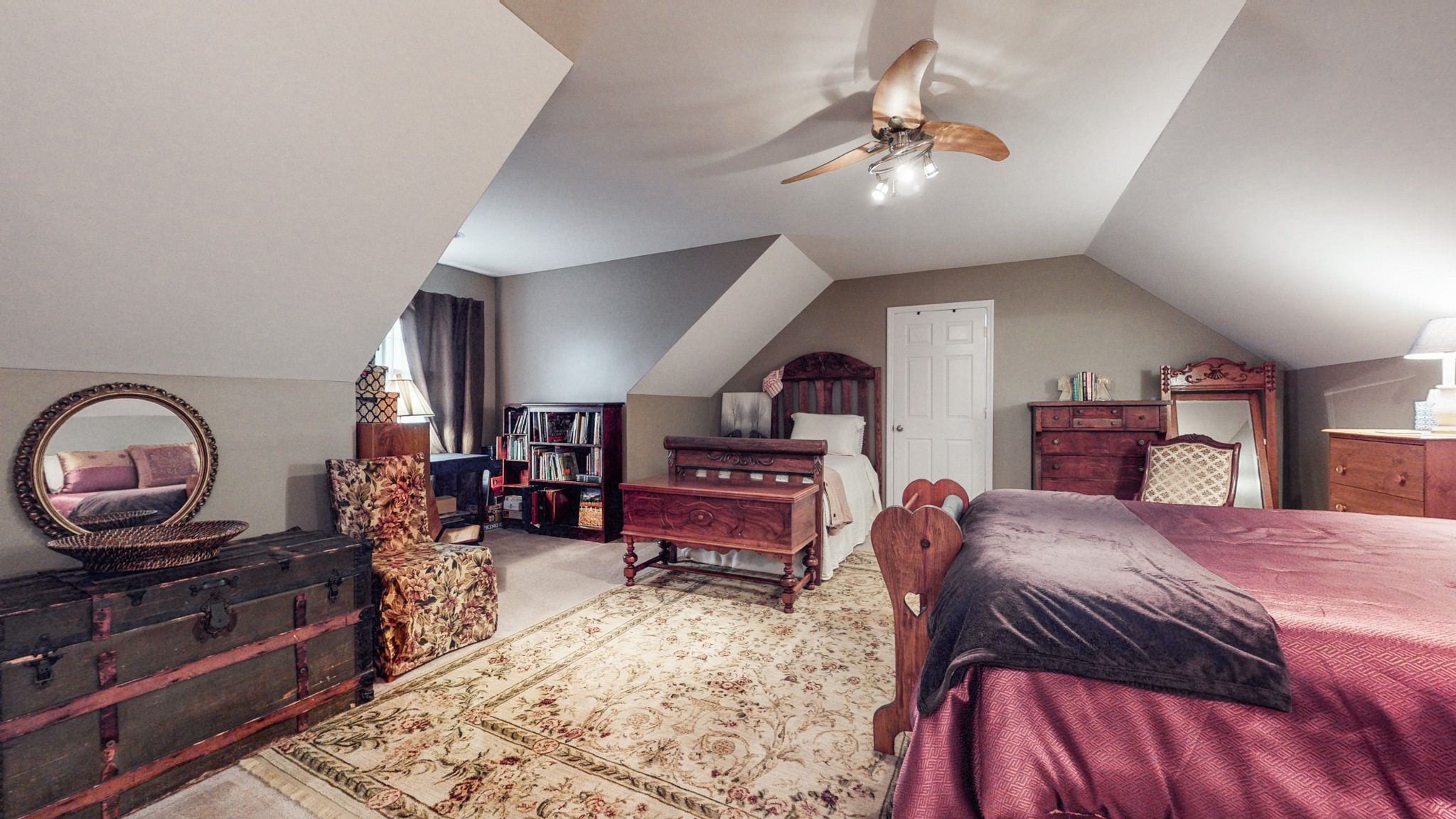 2332 Armstrong Valley Road Murfreesboro, TN 37128 - Photo 29 of 46 a bed room with a bed and a chandelier