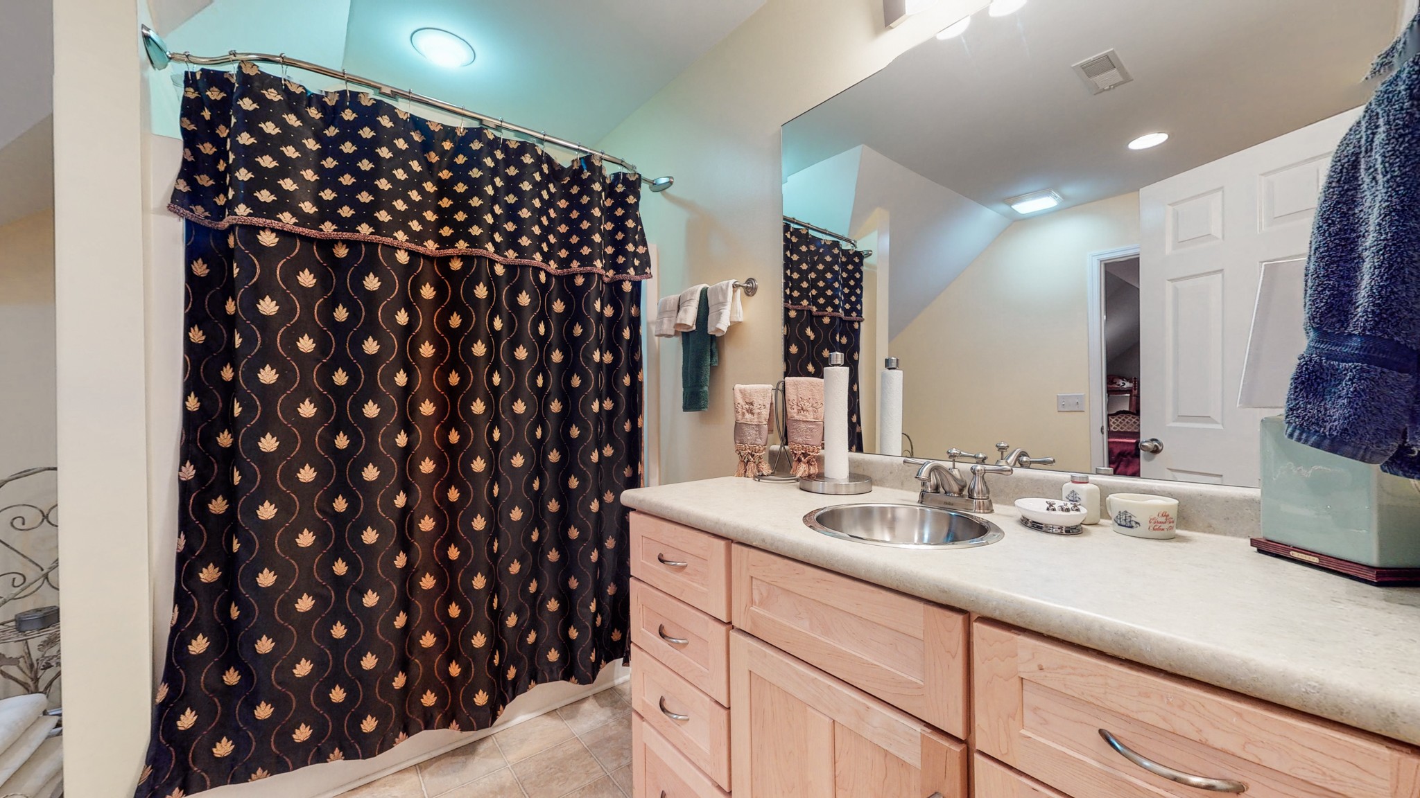 2332 Armstrong Valley Road Murfreesboro, TN 37128 - Photo 31 of 46 a bathroom with a sink shower and a mirror