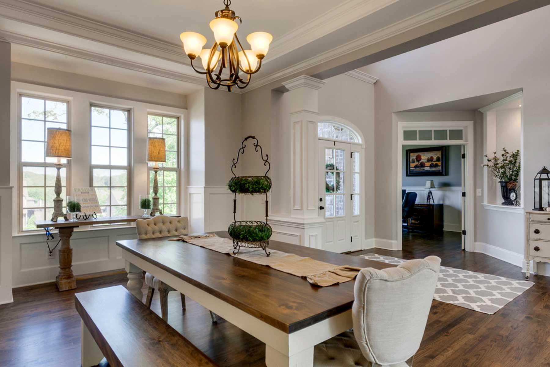 3421 Herbert Drive Franklin, TN 37067 - Photo 8 of 30 a living room with furniture and a chandelier