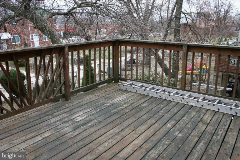 641 Brisbane Road Baltimore, MD 21229 - Photo 5 of 24 a view of wooden deck