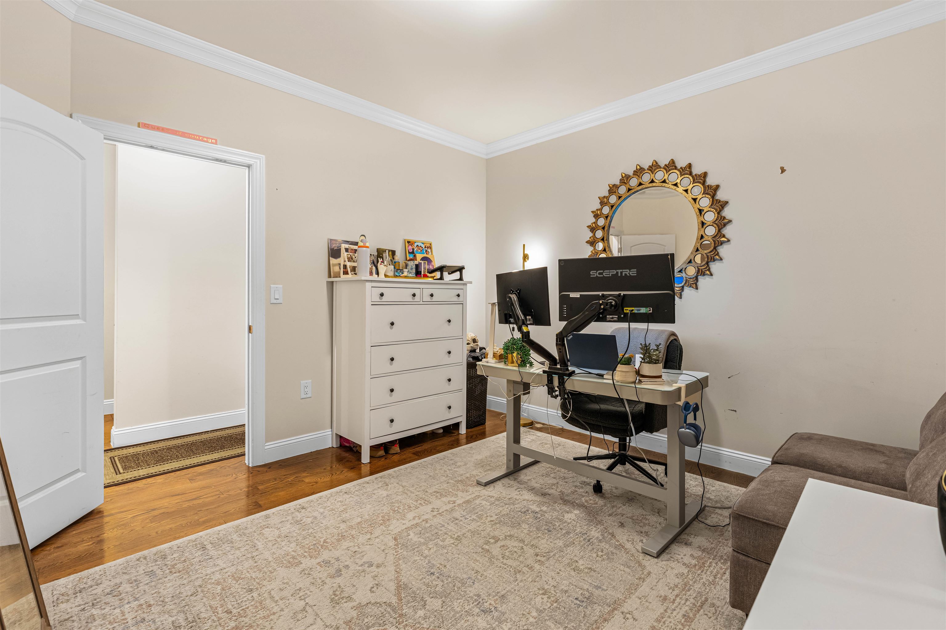 193 Halladay Street Jersey City, NJ 07304 - Photo 36 of 49 a view of a workspace with furniture and a window
