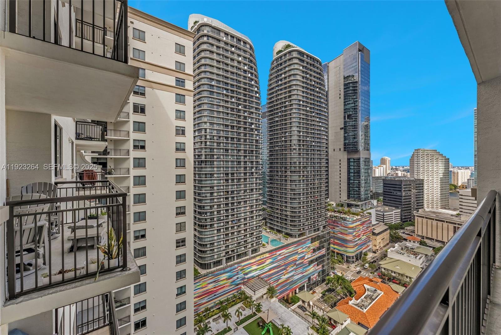 999 Southwest 1st Avenue, Unit 2801 Miami, FL 33130 - Photo 14 of 42 a view of a city with tall buildings