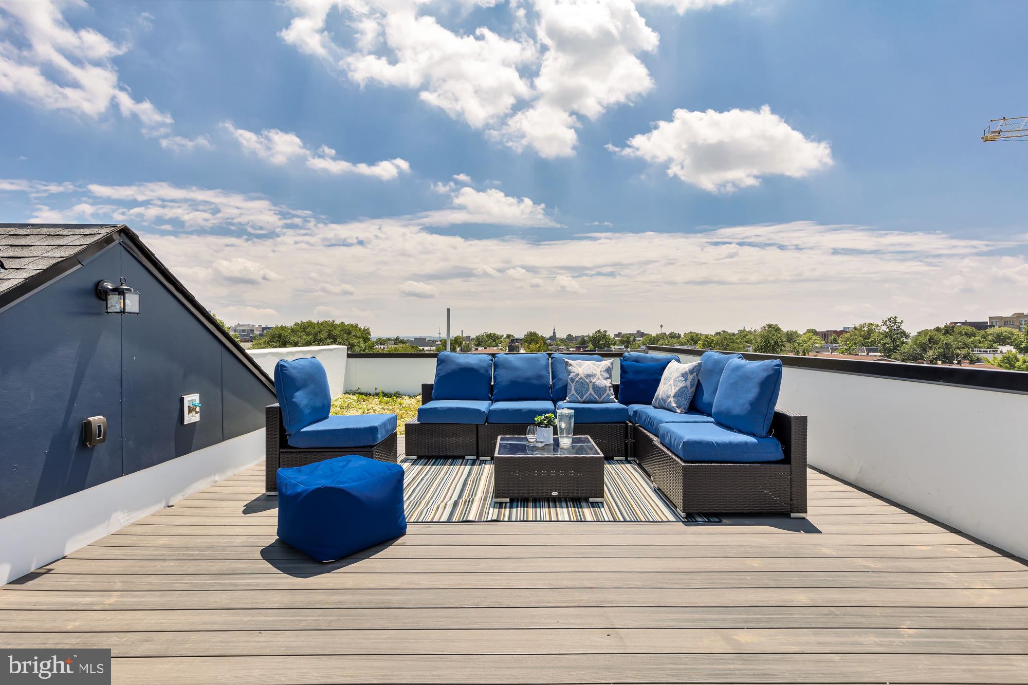 539 Park Road Northwest, Unit TH1 Washington, DC 20010 - Photo 36 of 54 Private Roof Deck