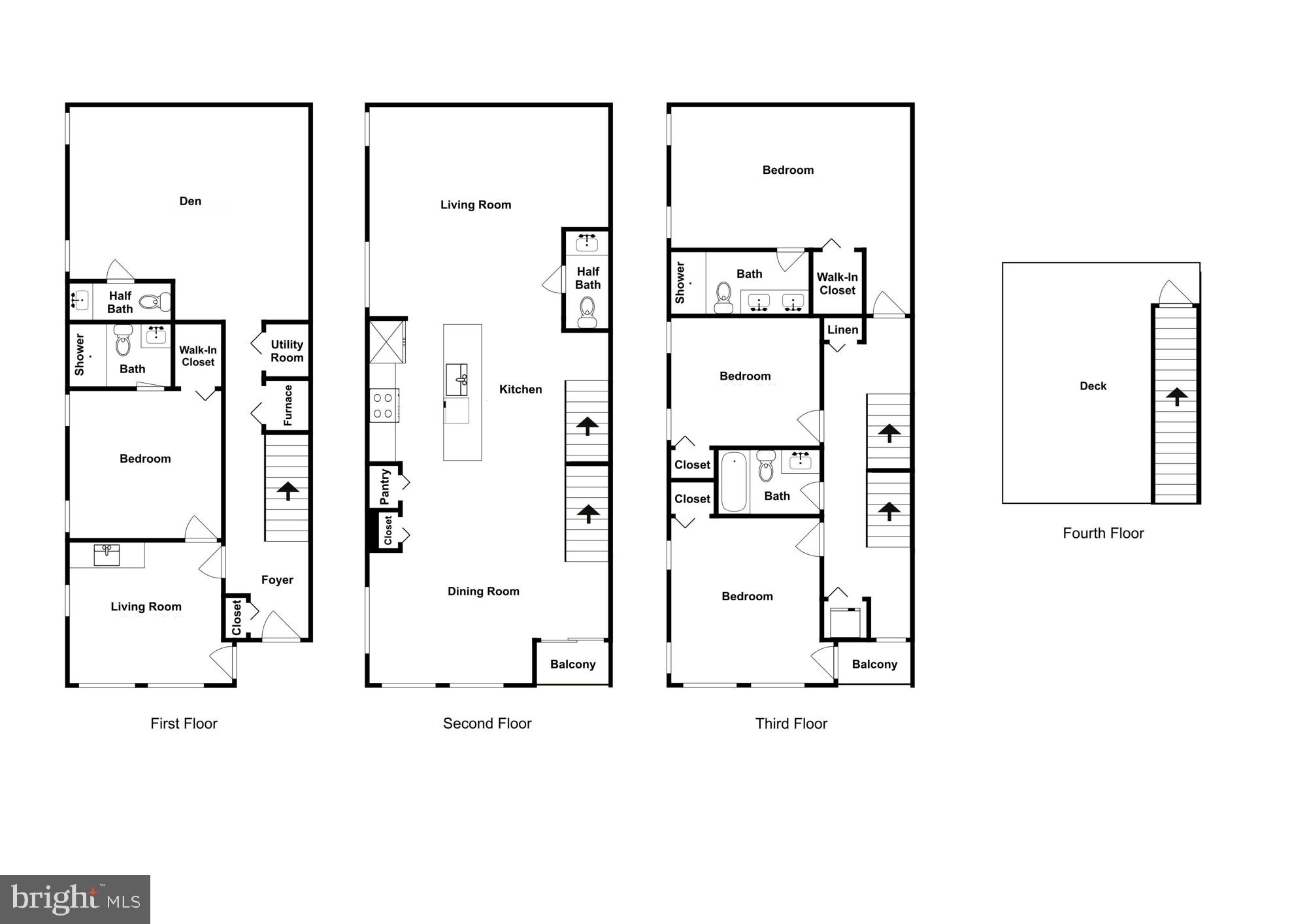 539 Park Road Northwest, Unit TH1 Washington, DC 20010 - Photo 54 of 54 Floor Plan