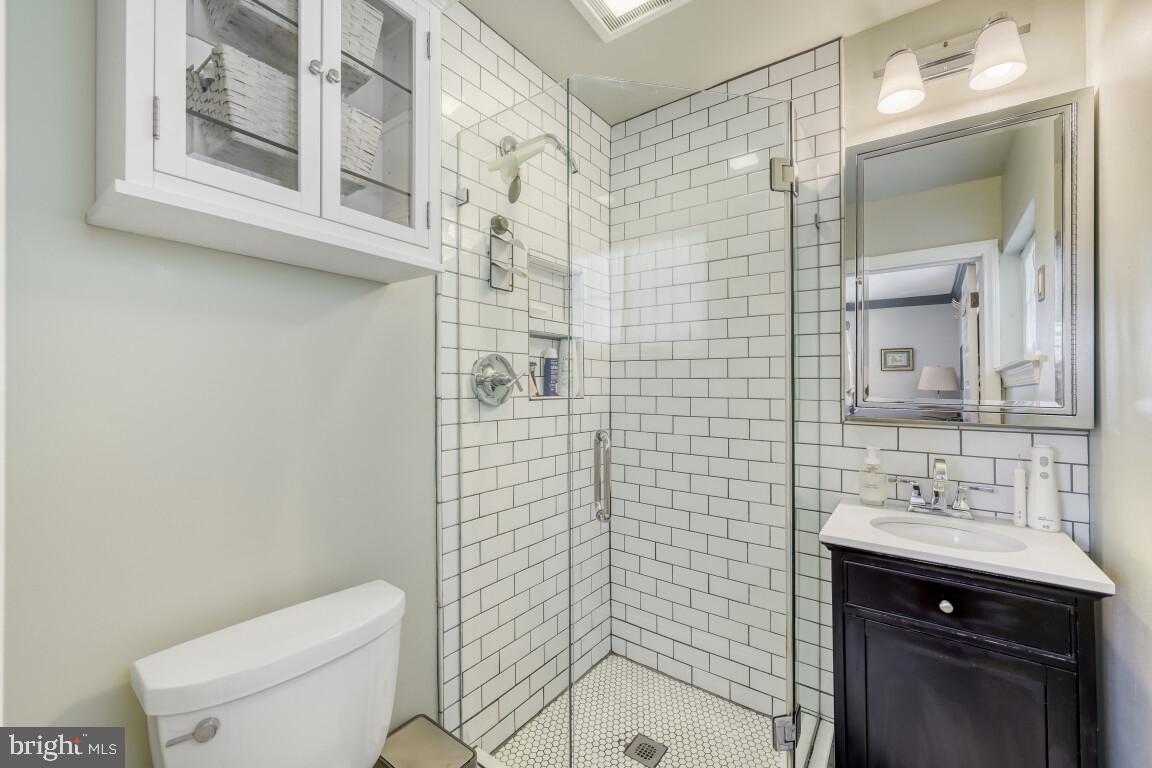 626 Ridgewood Road Bel Air, MD 21014 - Photo 25 of 33 a bathroom with a sink a toilet and shower