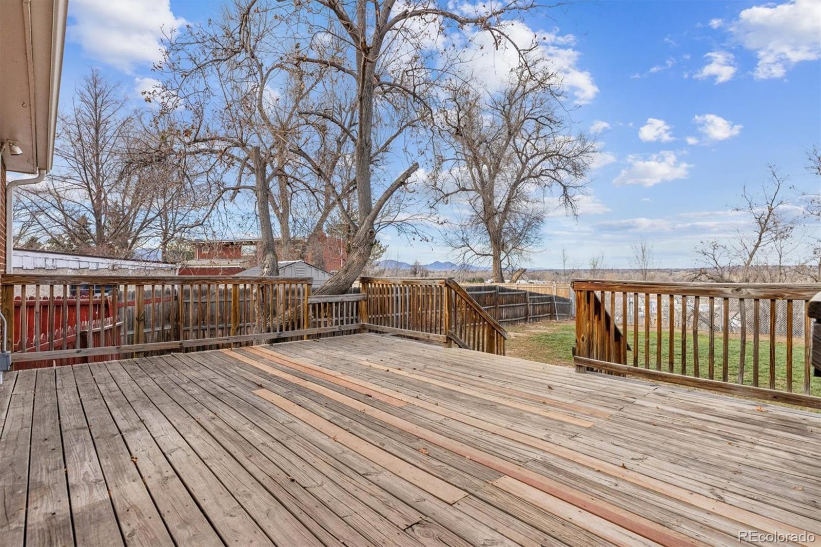 4675 Balsam Street Wheat Ridge, CO 80033 - Photo 28 of 30 a view of a wooden deck
