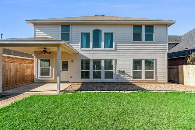 a view of a porch with a backyard