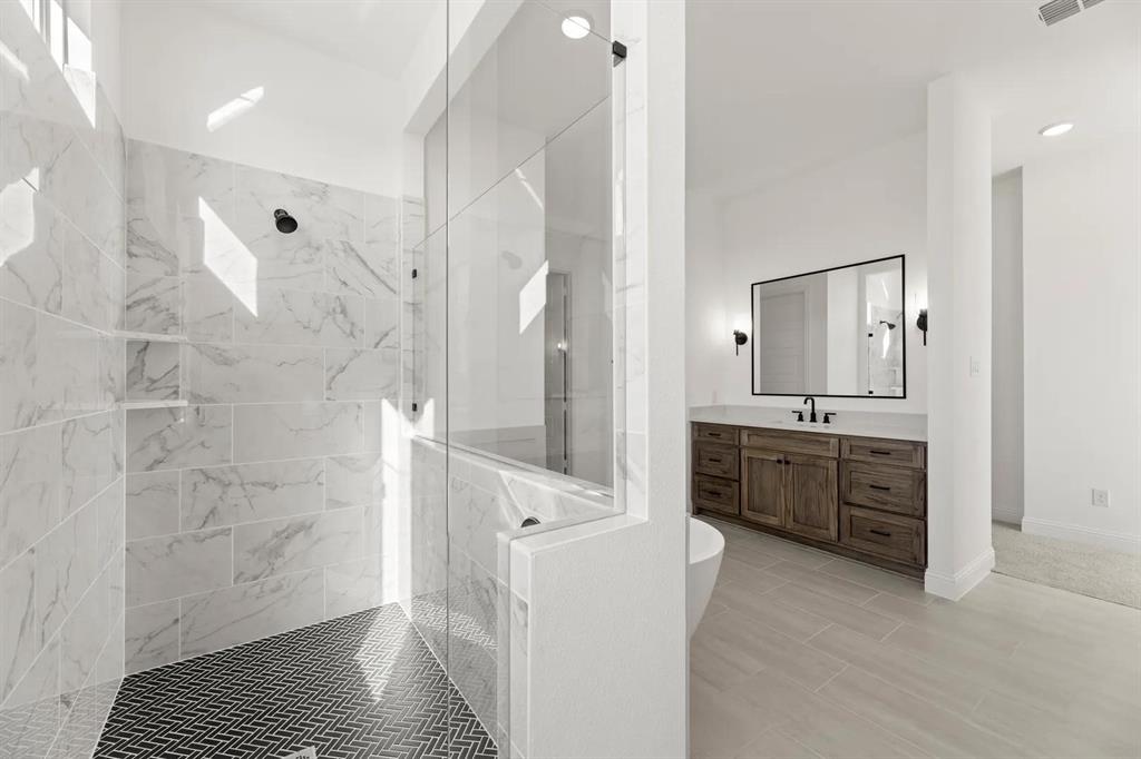3103 Bexar Street Rockwall, TX 75032 - Photo 14 of 36 The Berkley B Primary Suite Bathroom