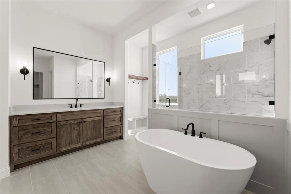 3103 Bexar Street Rockwall, TX 75032 - Photo 17 of 36 The Berkley B Primary Suite Bathroom