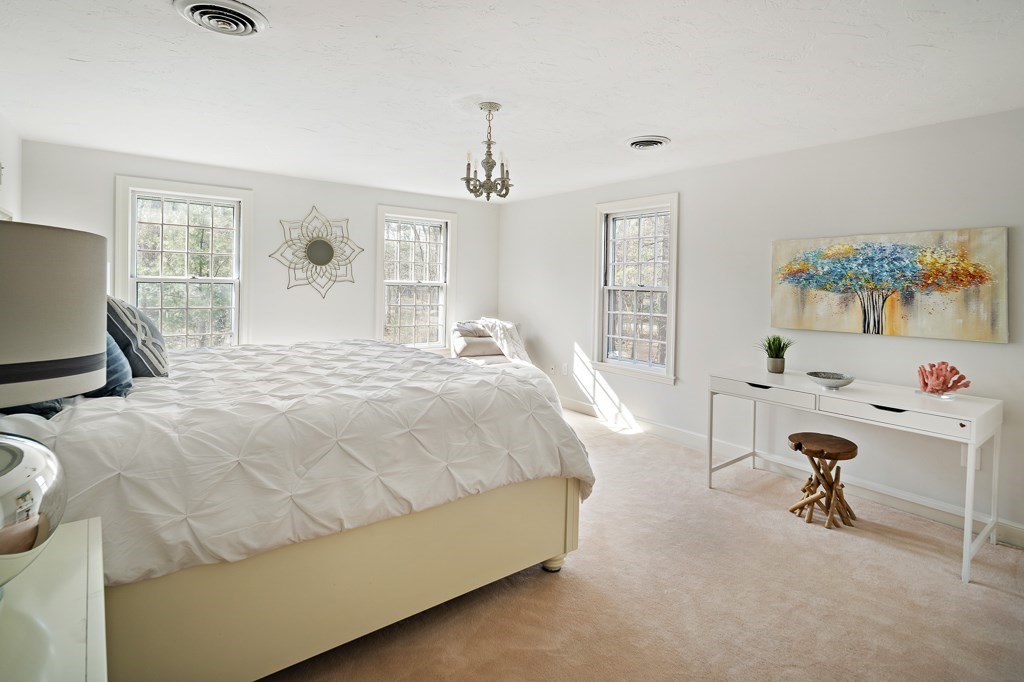 2 Partridge Hill Road Dover, MA 02030 - Photo 15 of 26 a bed room with a bed window and a computer on the desk