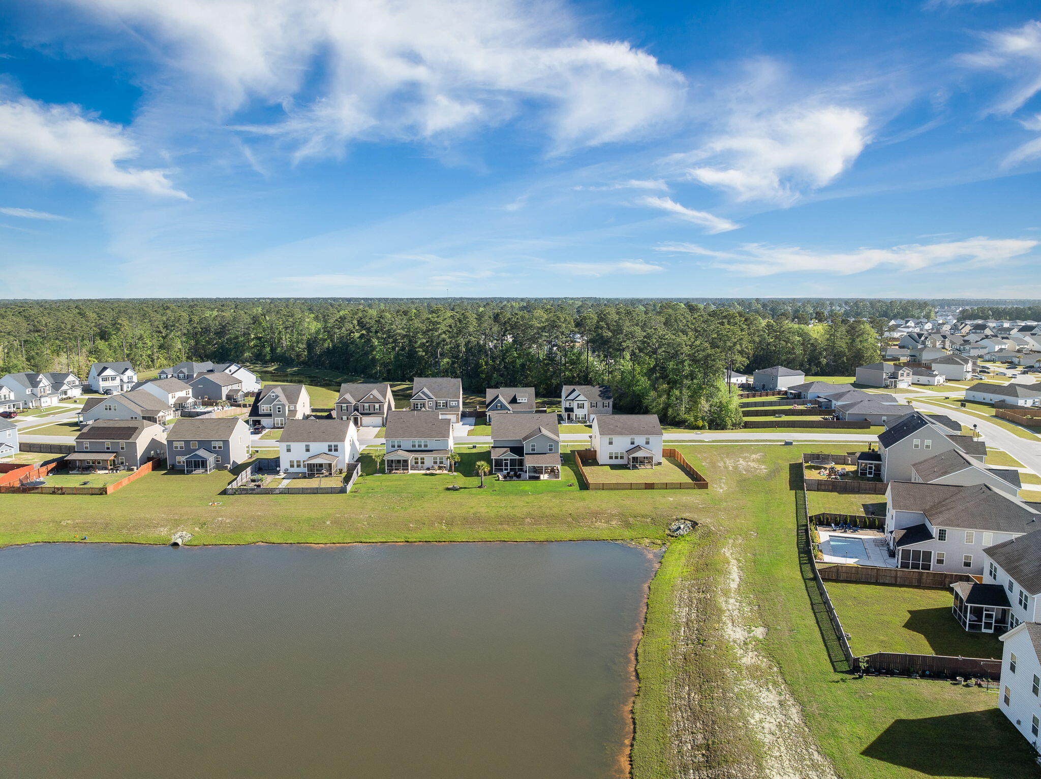 215 Squire Pope Road Summerville, SC 29486 - Photo 44 of 69 Aerial View of Home