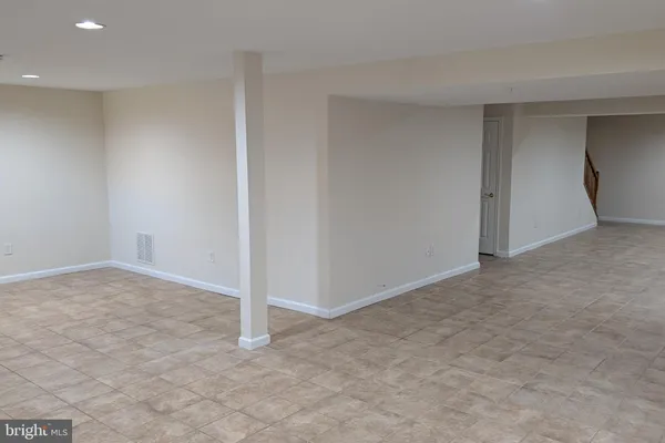a view of empty room