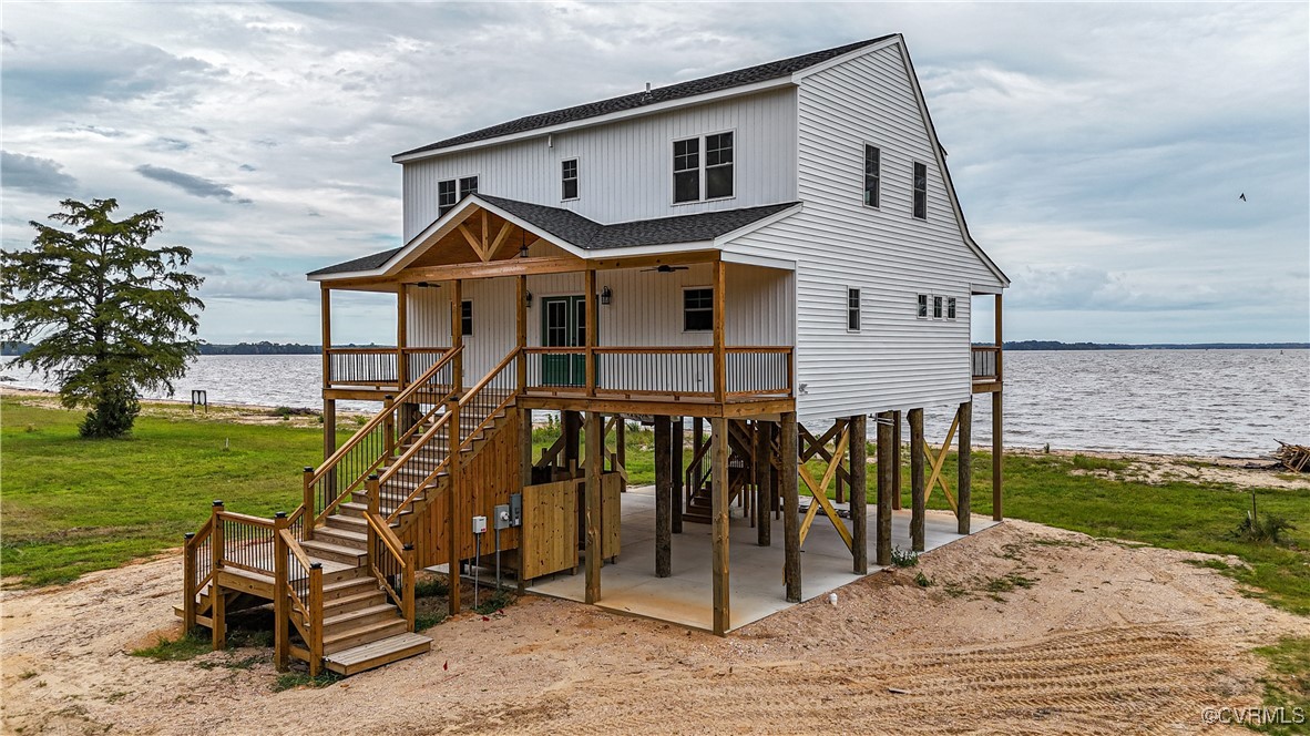 767 Sunken Meadow Road Spring Grove, VA 23881 - Photo 37 of 39 a view of a house with a yard