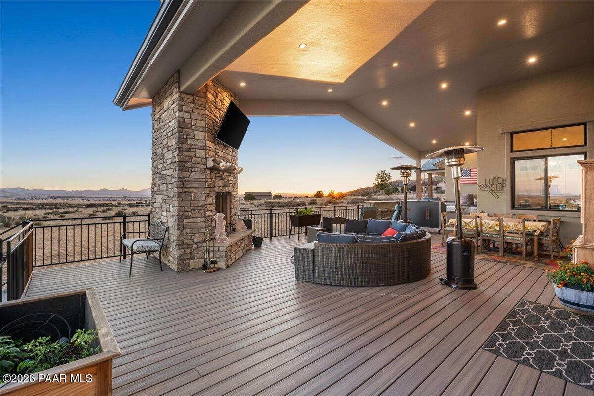 11455 East Harley Drive Prescott Valley, AZ 86315 - Photo 41 of 68 Back Deck