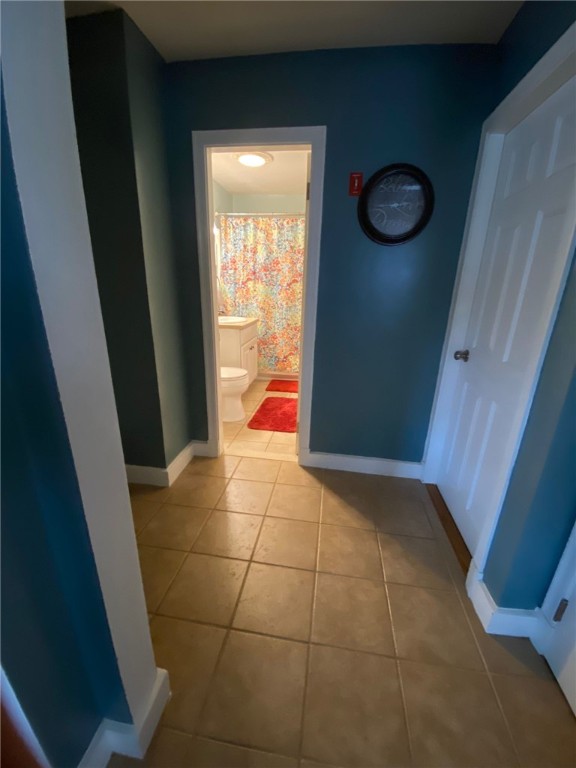 17 Jervis Street Woonsocket, RI 02895 - Photo 32 of 53 Hallway to full bath and two bedrooms