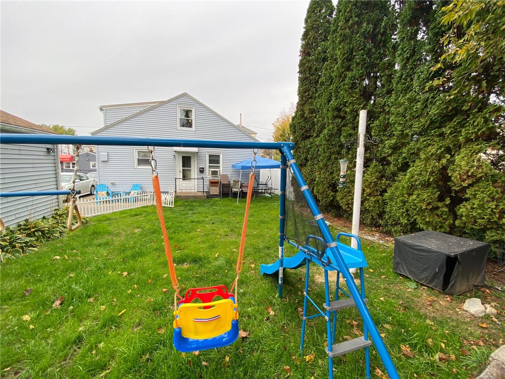 17 Jervis Street Woonsocket, RI 02895 - Photo 8 of 53 Backyard looking at house