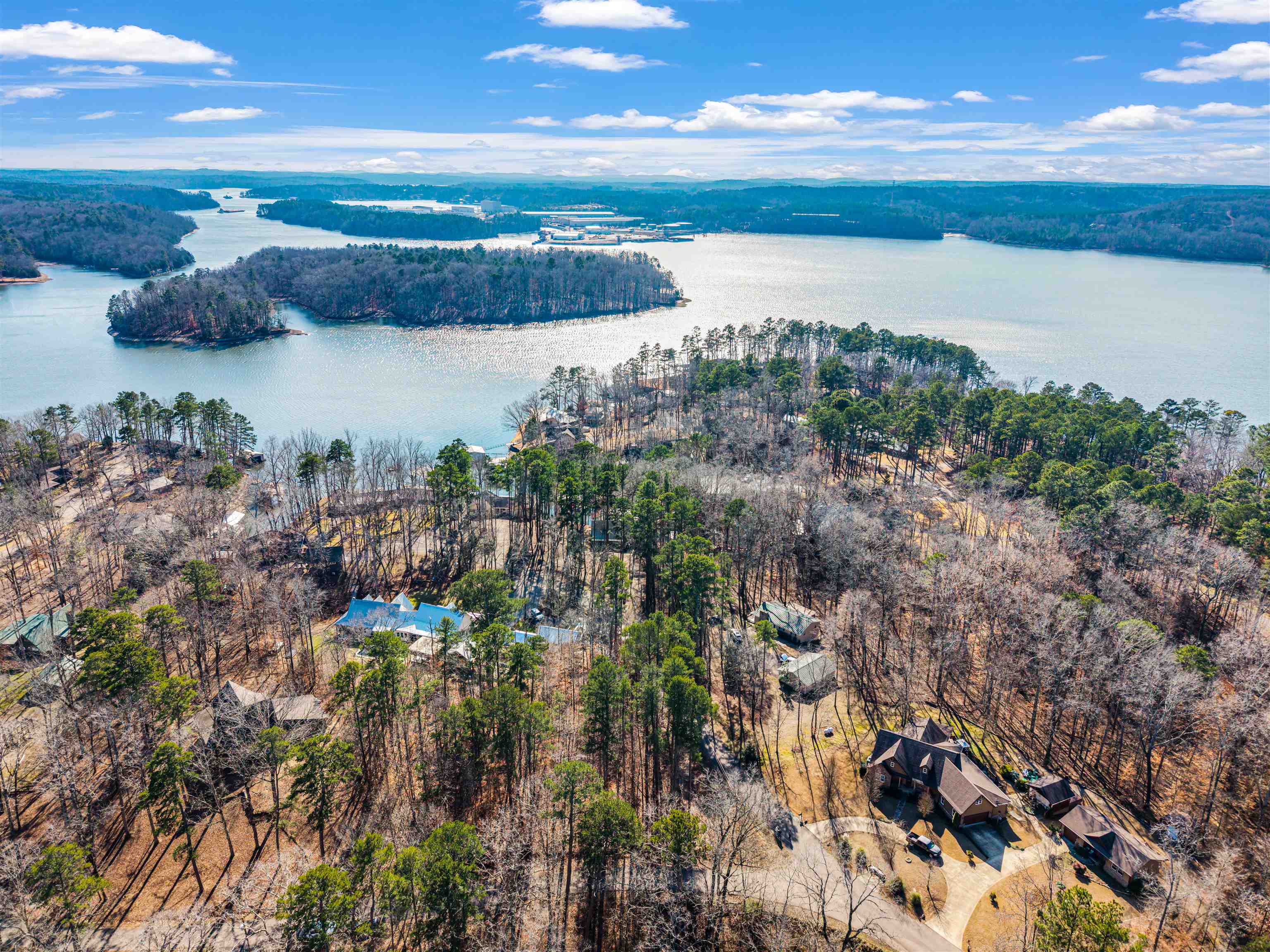 38 Cr 329 Road Iuka, MS 38852 - Photo 9 of 10 Drone / aerial view of a large body of water and a forest