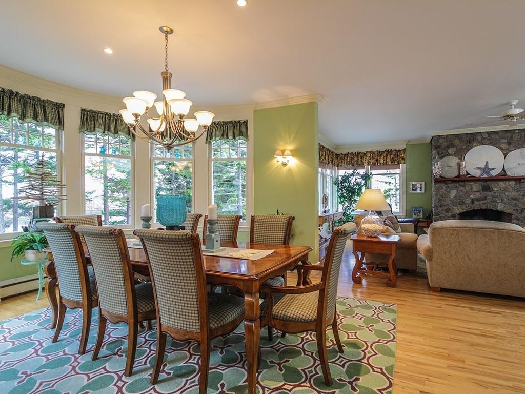 89 Cedar Beach Road Bailey Island, ME 04003 - Photo 12 of 35 Large Dining Room area to...