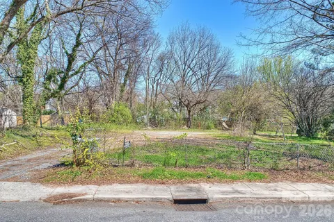 a view of backyard with green space