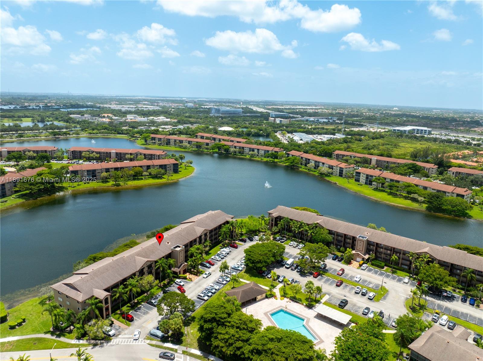 13700 Southwest 11th Street, Unit 309A Pembroke Pines, FL 33027 - Photo 4 of 31 an aerial view of a city
