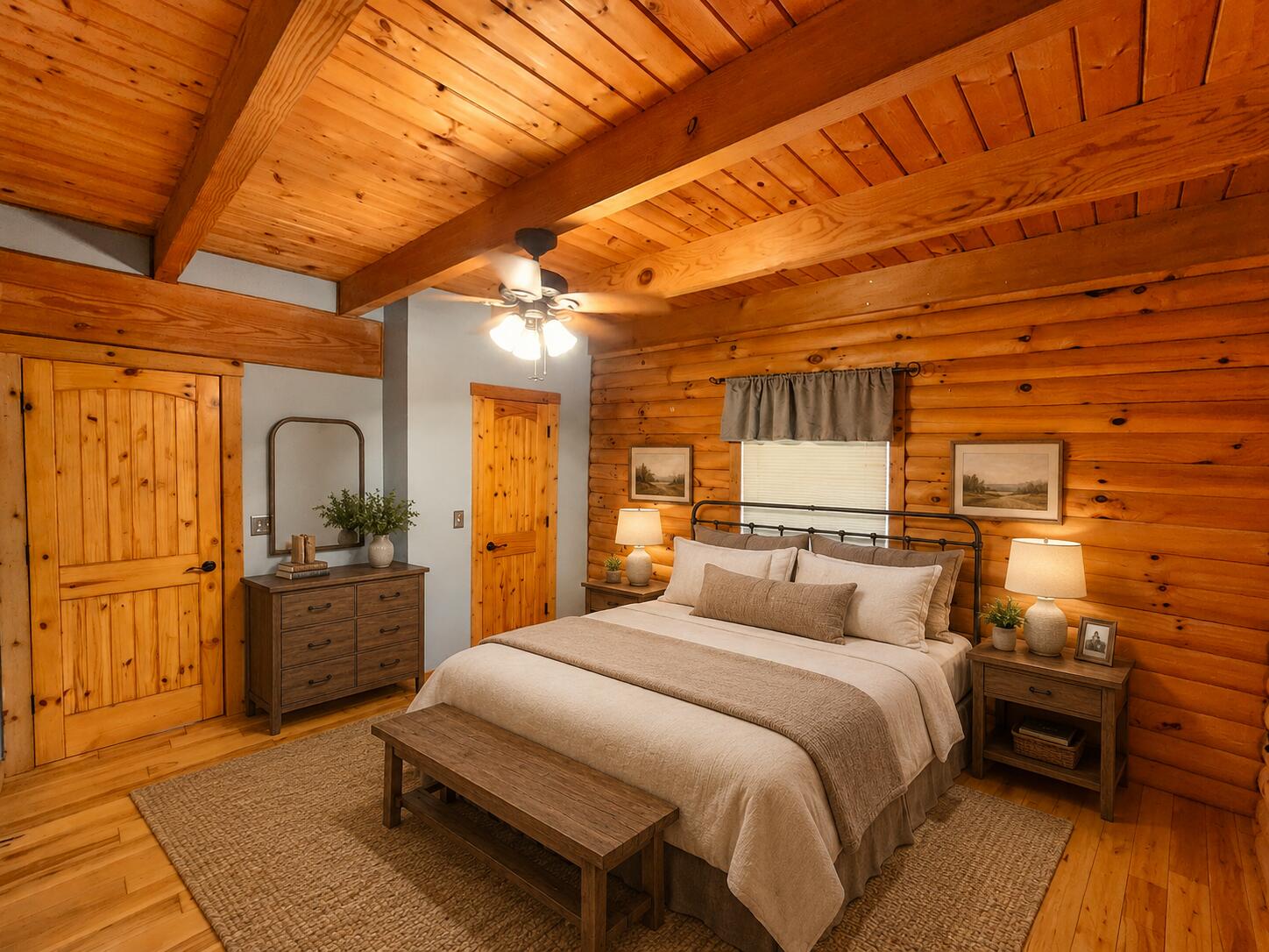 634 Zimmerman Road Blue Ridge, VA 24064 - Photo 32 of 55 VIRTUALLY STAGED-Entry bedroom 1